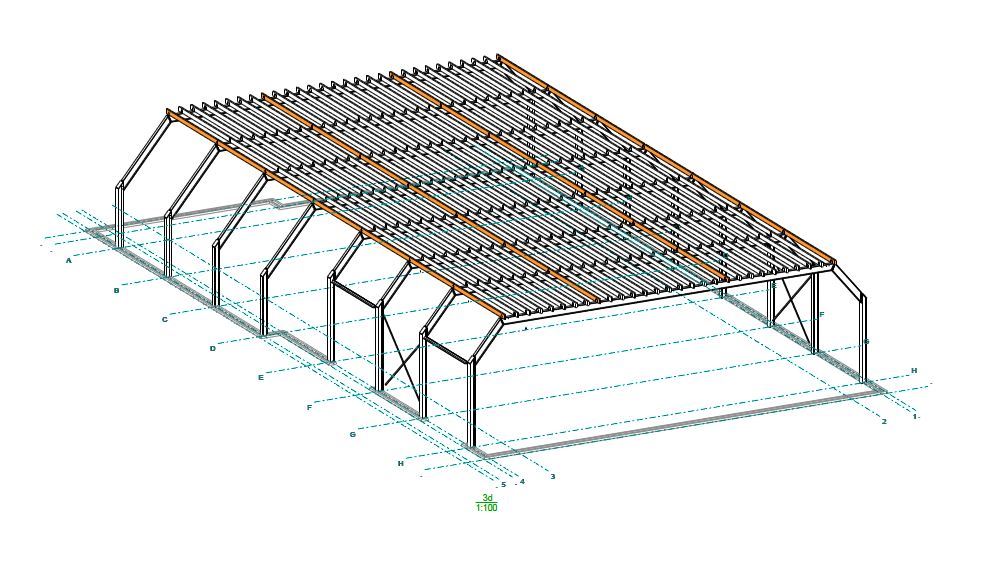 staalconstructie bedrijfsruimte