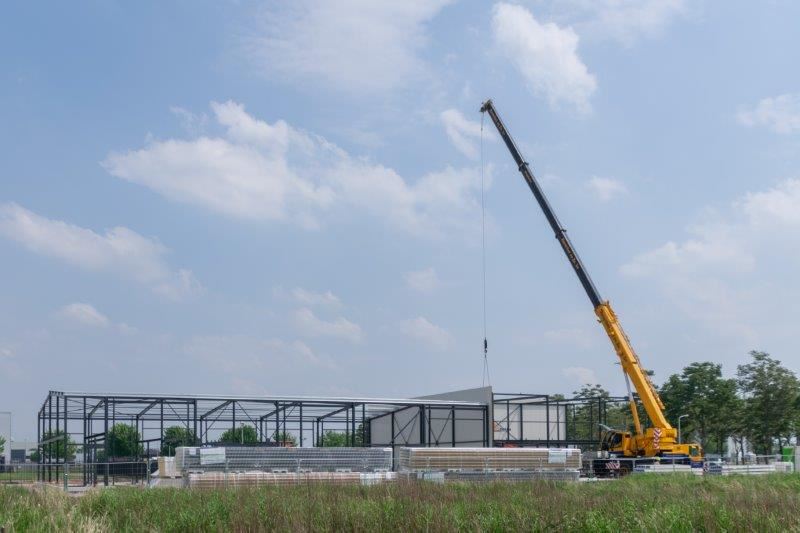 constructie bedrijfsverzamelgebouw