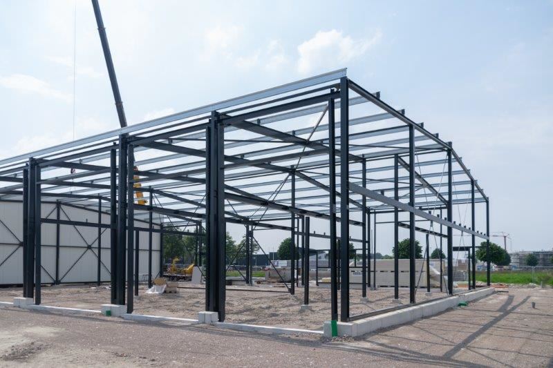 constructie bedrijfsverzamelgebouw