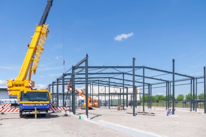 constructie bedrijfsverzamelgebouw