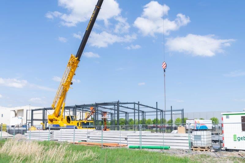 constructie bedrijfsverzamelgebouw