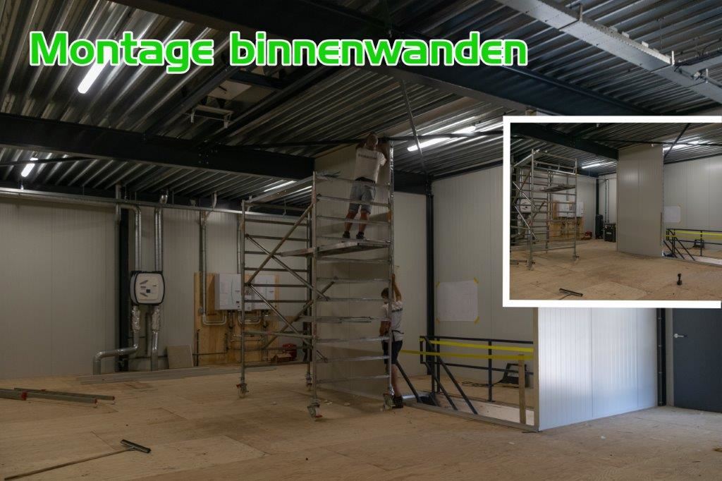 Montage binnenwanden